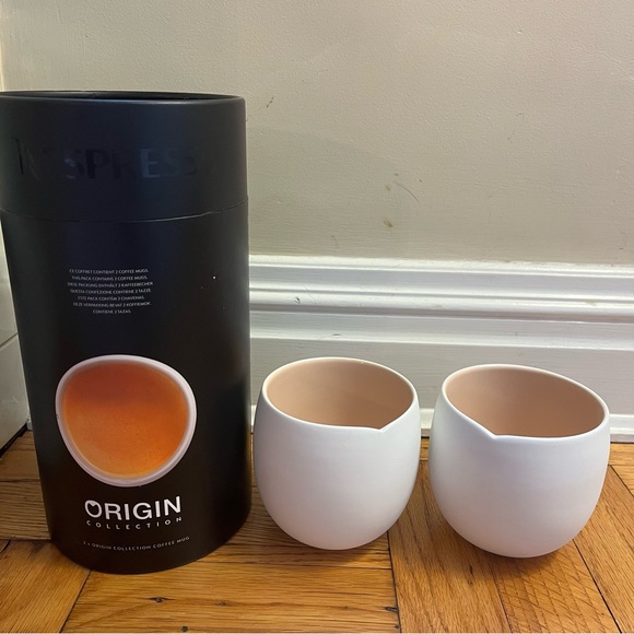 Nespresso Origin Collection Coffee Mugs New - Picture 2 of 4